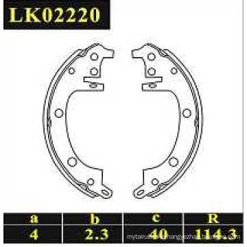 Brake Shoe (K2220) for Japanese Car